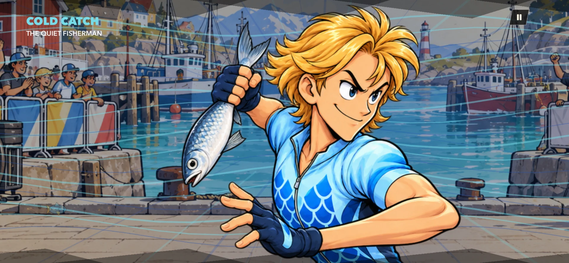 Joni: a personal fighting style and mini anime.