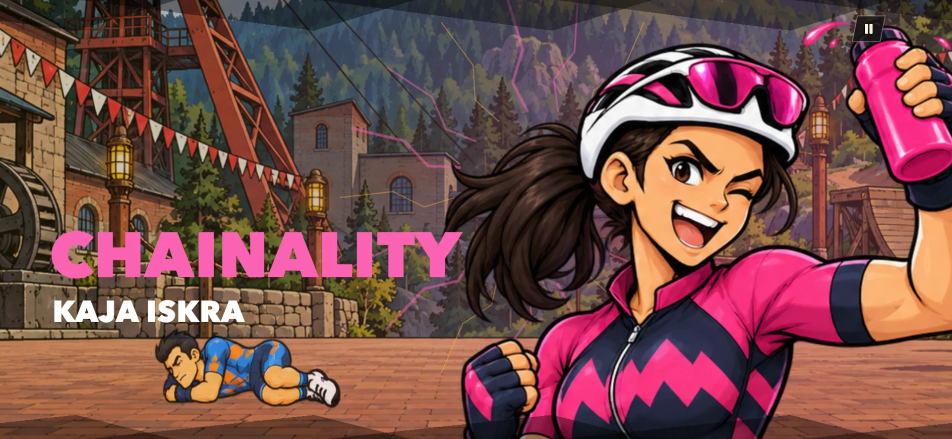 Kaja: one of 15 female fighters with a personal finisher.